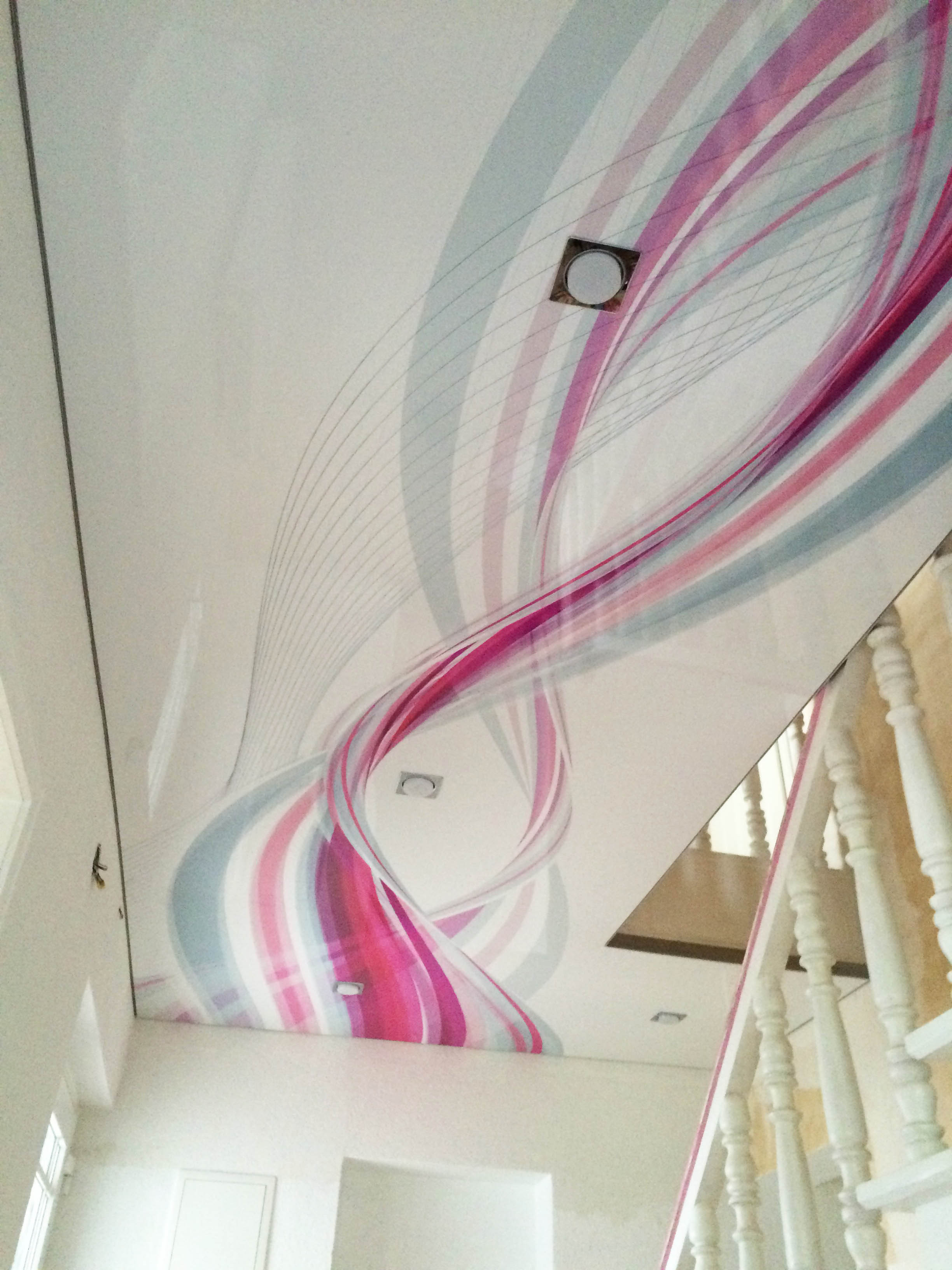 Spanndecke Anthrazit